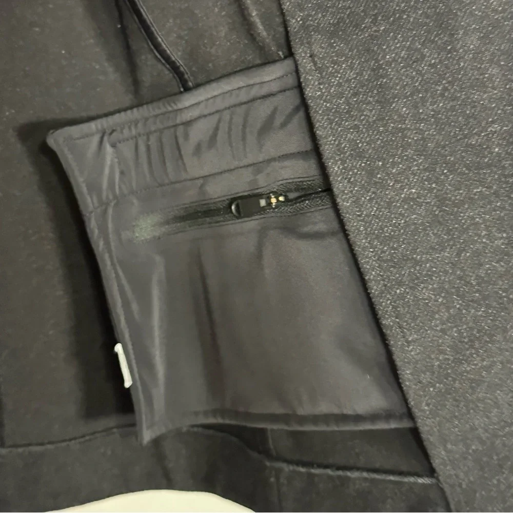 Athleta Venice Textured Blazer in Charcoal Grey Heather - Size 2